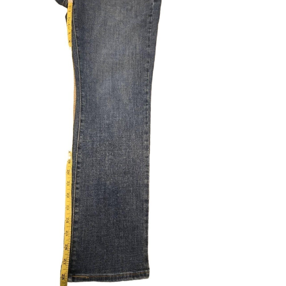 Levi‎ Strauss Blue Bootcut Jeans Classic Straight Five-Pocket Size 10 - Picture 11 of 14